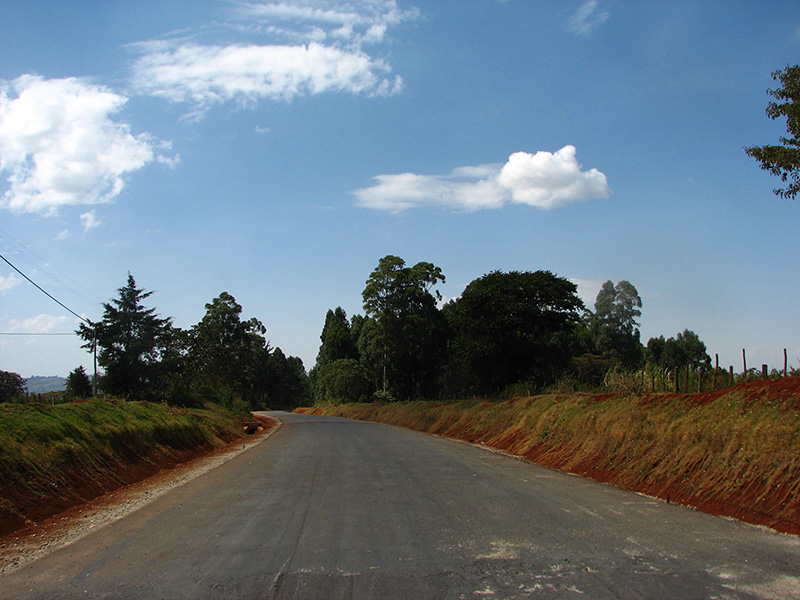 Kipsigak-Serem-Shamakhokho Highway in Kenya